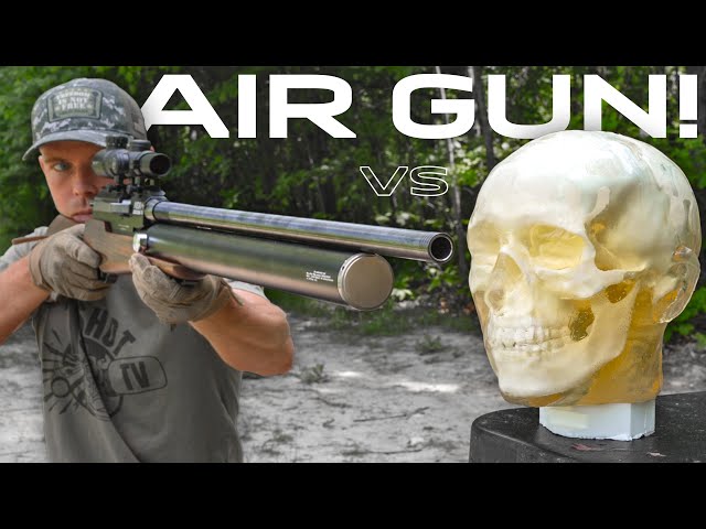 The World's Most Powerful AIR GUN vs Human Head!! (ZEUS 72 CAL)