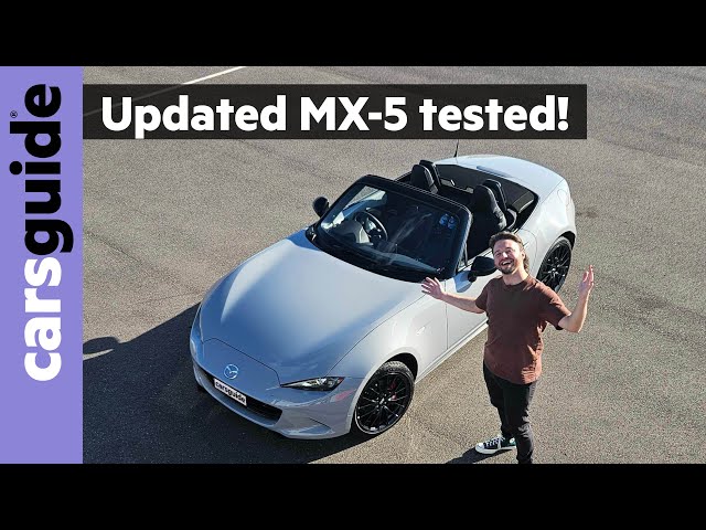 Still the world's best sports car? Mazda MX-5 2024 review: New update for Subaru BRZ rival tested