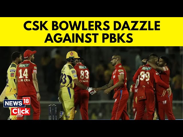 Chennai Super Kings' Bowlers Dazzle Against Punjab Kings In A Low Score Defence In Dharamshala  IPL