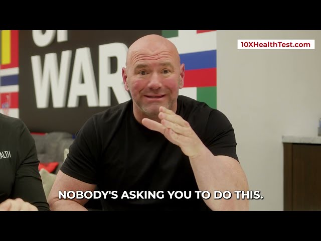 Dana White Reveals How 10x Health System Changed His Life