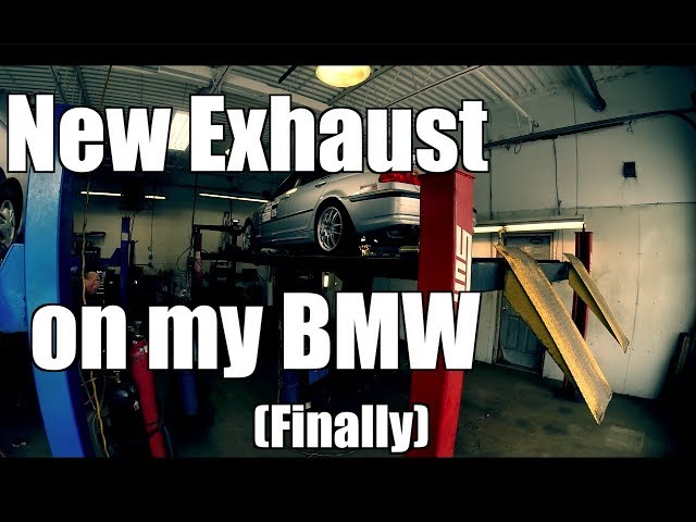 E46 BMW Custom exhaust and headers// Sound review in car!