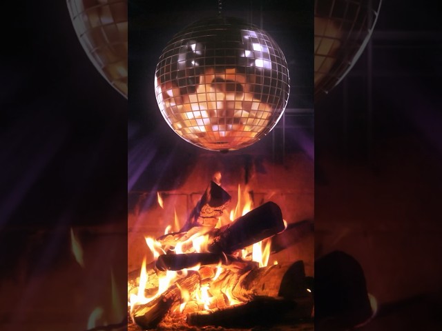 the HOTTEST club this holiday season🔥 our fireplace yule log DJ mix is out now on YouTube 🎧🎄