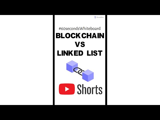Difference Between Blockchain And Linked List | Blockchain vs Linked List #Shorts