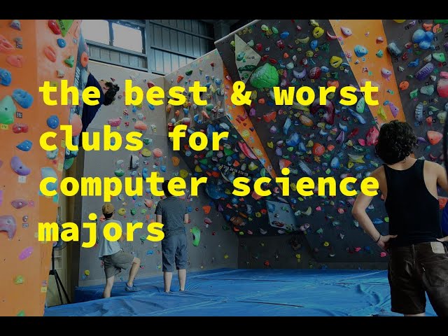 Best and Worst Clubs for CS Majors (at least @ Northeastern)