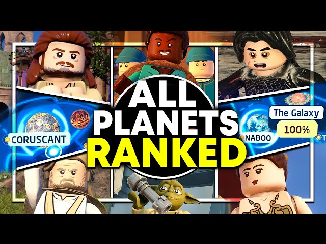 Ranking All Planets From WORST To BEST In LEGO Star Wars: The Skywalker Saga