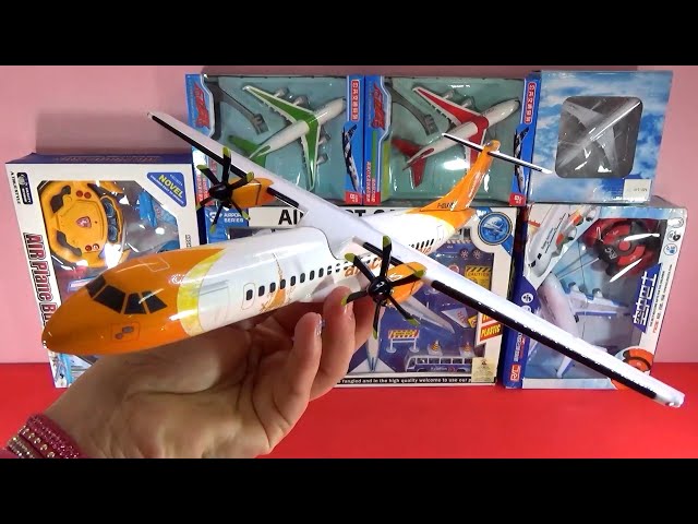 UNBOXING BEST PLANES: Boeing 757 737 787  Airbus 350 380 BELUGA DHL Portugal USA India models