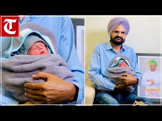 Sidhu Moosewala's mother Charan Kaur gives birth to baby boy, father Balkaur Singh shares pic