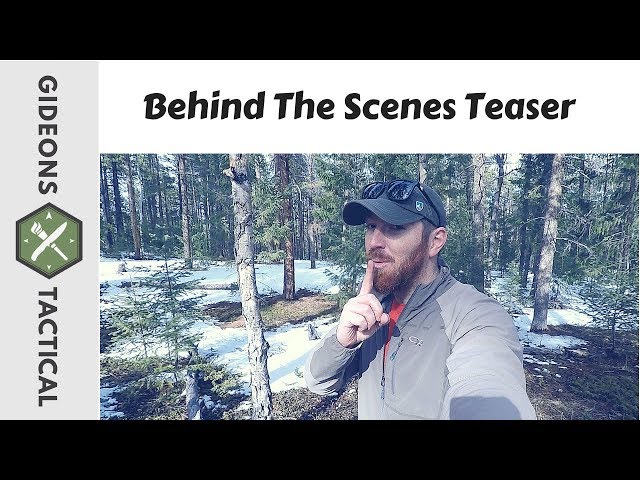Behind The Scenes Teaser! Gideonstactical Show #26