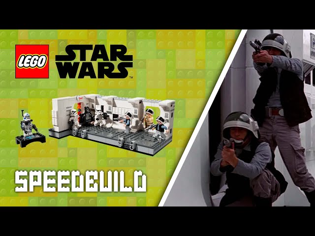 ¡INTENSA BATALLA EN TANTIVE! Darth Vader, Antilles Y Stormtroopers | Lego Star Wars