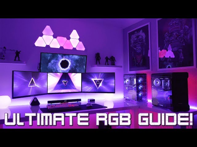 Building the Ultimate Gaming Setup with RGB Lighting (Guide)