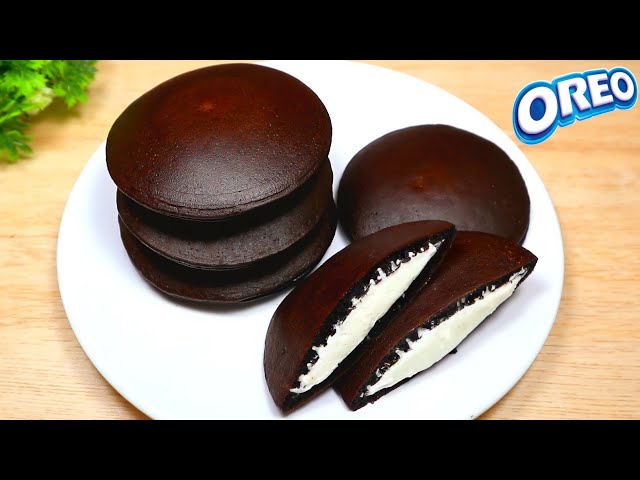 Oreo biscuit dora cake 4 ingredients | dorayaki soft and delicious