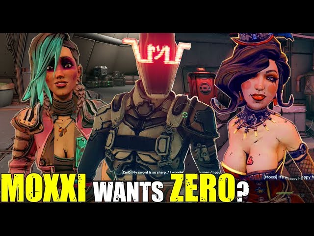 Borderlands 3 - Moxxi wants Zero while Zero awkwardly flirts with Lorelei