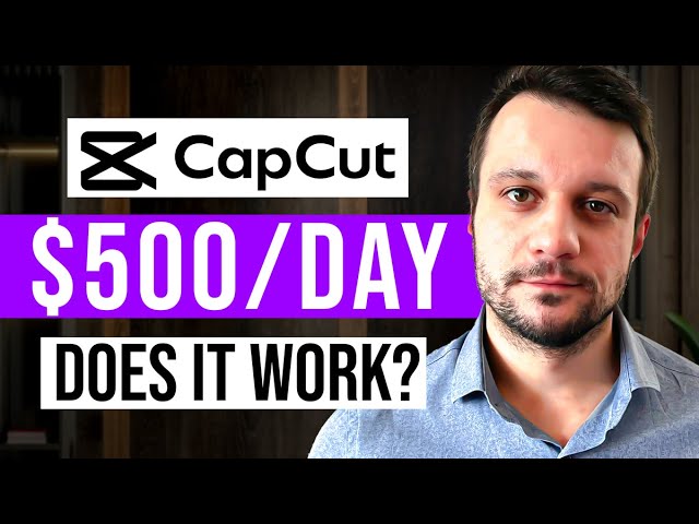 Make Money VIDEO EDITING With CapCut Online in 24 Hours! (Step by Step)