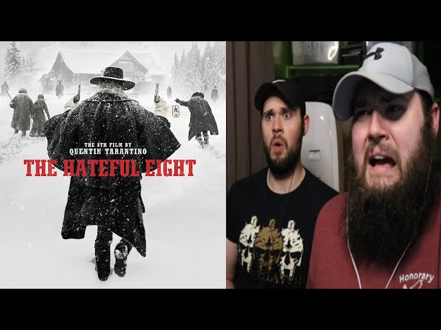 THE HATEFUL EIGHT (2015) TWIN BROTHERS FIRST TIME WATCHING MOVIE REACTION!