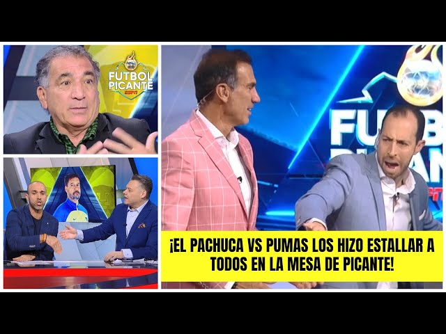 SE CALENTARON LOS ÁNIMOS Duro cruce entre Ymay y Paco Gabriel por  PACHUCA vs PUMAS | Futbol Picante
