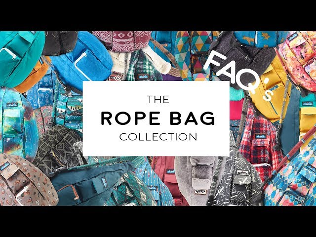 FAQ: The Rope Bag Collection