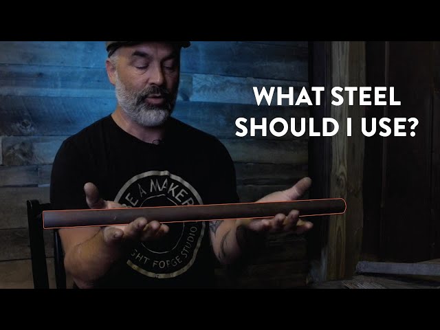 BLADESMITHING | Which Steel To Use For Knife Making | Beginner Tips