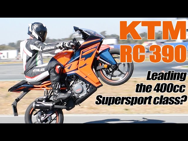 2022 KTM RC 390 improved in the face of stiff Japanese competition.