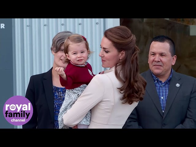Prince George and Princess Charlotte wave goodbye to Canada after royal tour