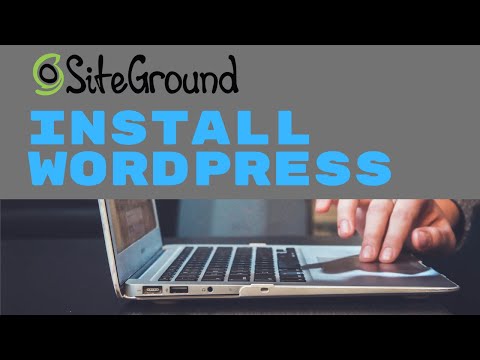 Create a WordPress Website on SiteGround