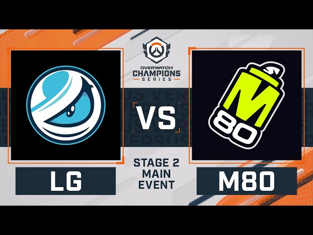 OWCS NA Stage 2 - Main Event Day 2 | M80 v Luminosity