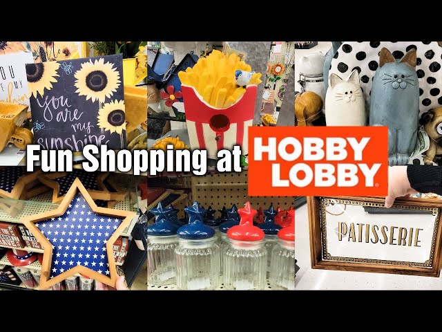 HOBBY LOBBY - Exciting Finds! Shop with Me!