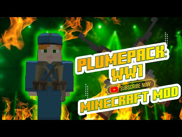 Minecraft mods Review - PlumePack: WW1