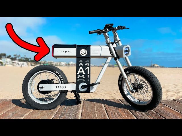 This 35 MPH Ebike Gets BIG Range - ASYNC A1 Pro Review