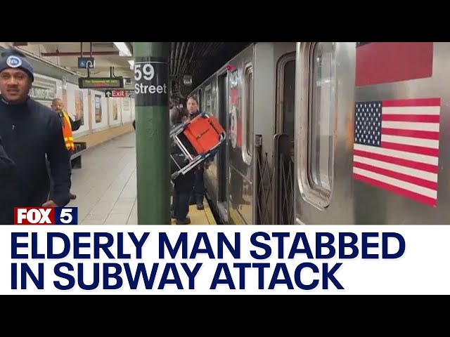 NYC subway rider randomly stabbed in head, face with screwdriver