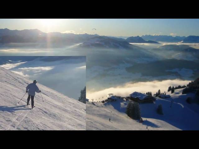 Über den Wolken: Hohe Salve, Winter & Ski Impression 2010