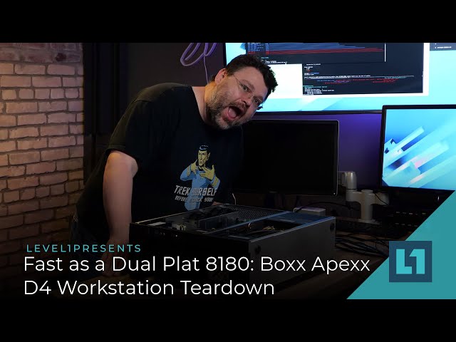 Fast as a Dual Plat 8180: Boxx Apexx D4 Workstation Teardown