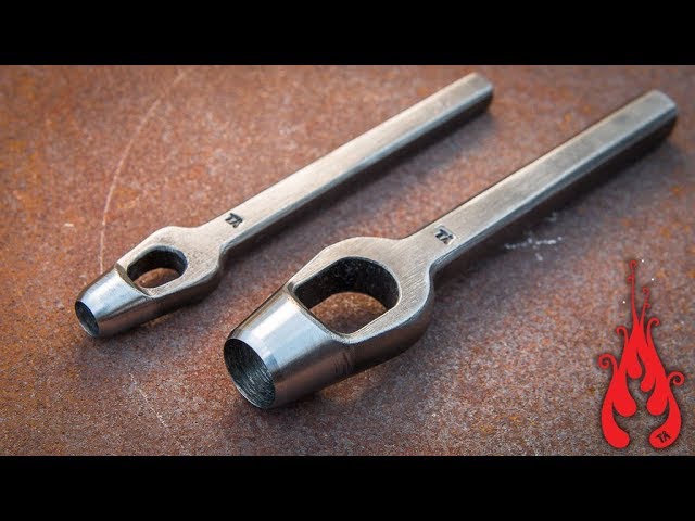 Blacksmithing - Making a hollow hole punch