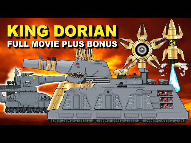 "King Dorian - all series plus a bonus" - Cartoons about tanks