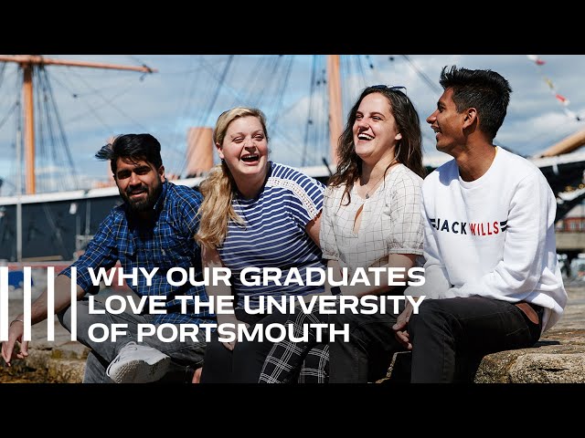 Why our graduates love the University of Portsmouth
