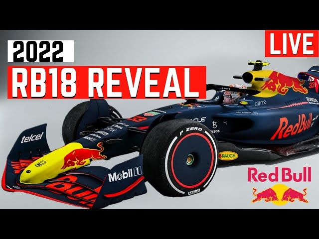 LIVE 2022 Red Bull RB18 Formula 1 Car Reveal Watch Along