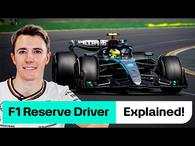 What is the Job of an F1 Reserve Driver?