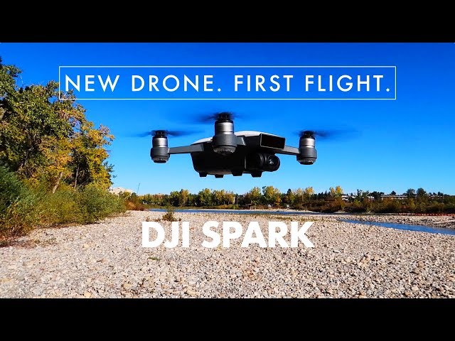 New Drone First Flight | DJI Spark
