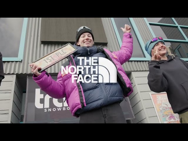 North Face Athletes Tess Coady & Andy James Take On The 9th Annual Transfer Banked Slalom