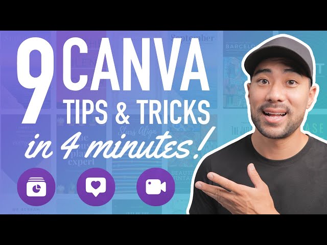 9 Amazing Uses For Canva in 4 Minutes // Canva Tips and Tricks 2021