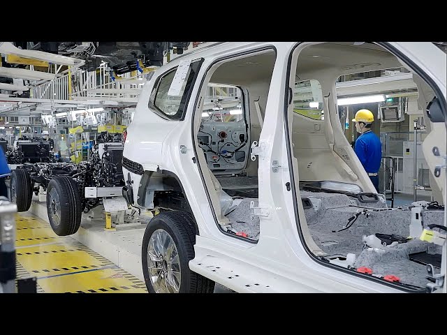 How your Toyota Land Cruiser is made? Toyota factory tour in Japan