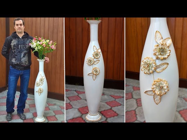 Large vase 110 cm. How to make a vase with your own hands