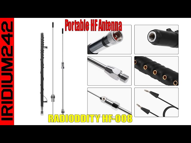 Great Affordable Portable HF Antenna! RADIODDITY HF 008