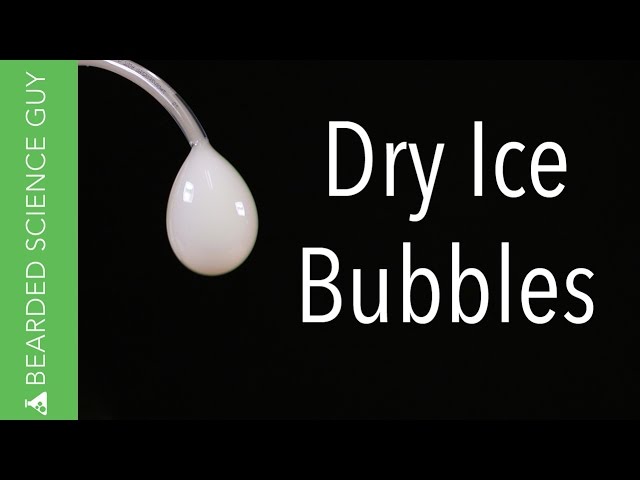 Dry Ice Bubbles (Chemistry)