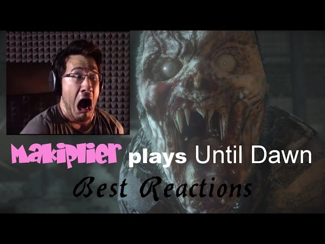 Markiplier's Until Dawn Funny Moments