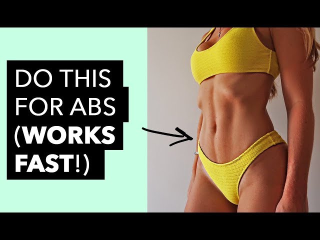 My Secret Ab Workout Tip (WORKS FAST!)