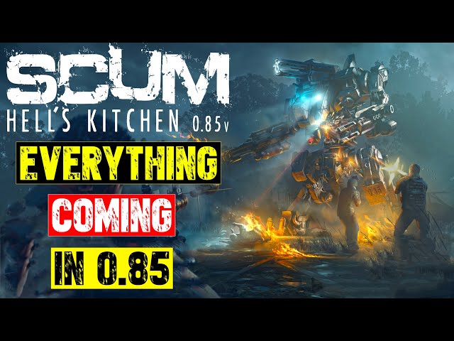 What's Coming To Scum in 2023 - Everything Coming to Update 0.85 and More