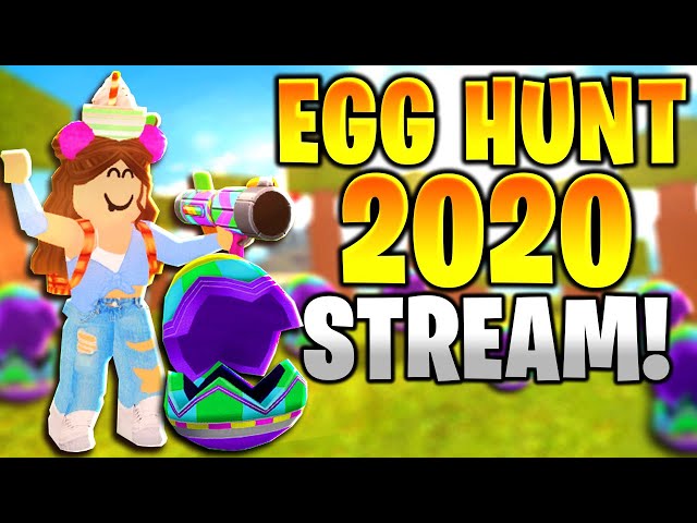 [STREAM] EGG HUNT 2020! Giving out CREATEGGTOR EGGS!