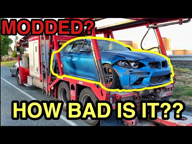 I just bought the CHEAPEST MODDED 2018 BMW M2 in North America from a Salvage Auction!