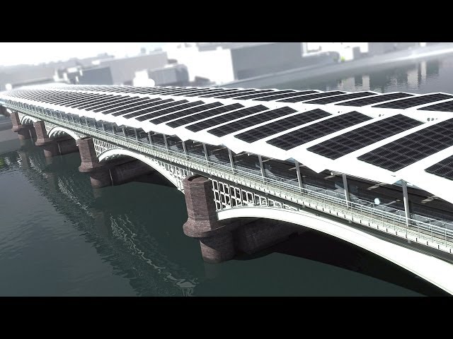 World's Largest Solar Bridge In London & Tesla's Monumental Road Trip