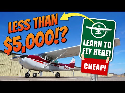 CHEAPEST And FASTEST Way To Get Your Private Pilot License | Less Than 5K?